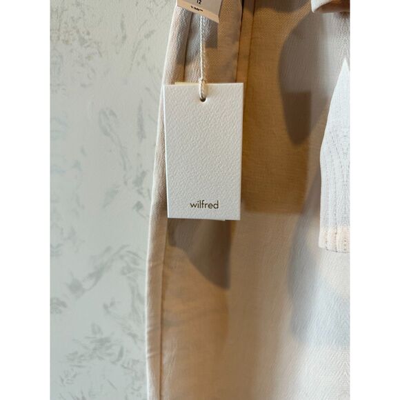 New Aritzia Wilfred Tie-Front Pant Size 12 - Picture 6 of 14